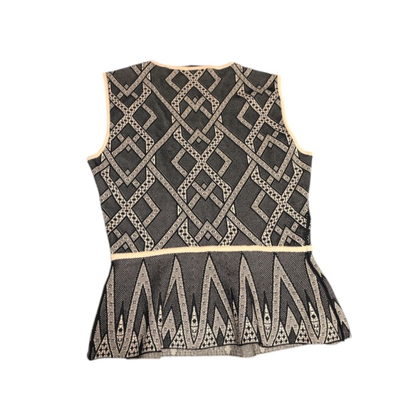 BCBG Maxazria peplum top S - Picture 3 of 7